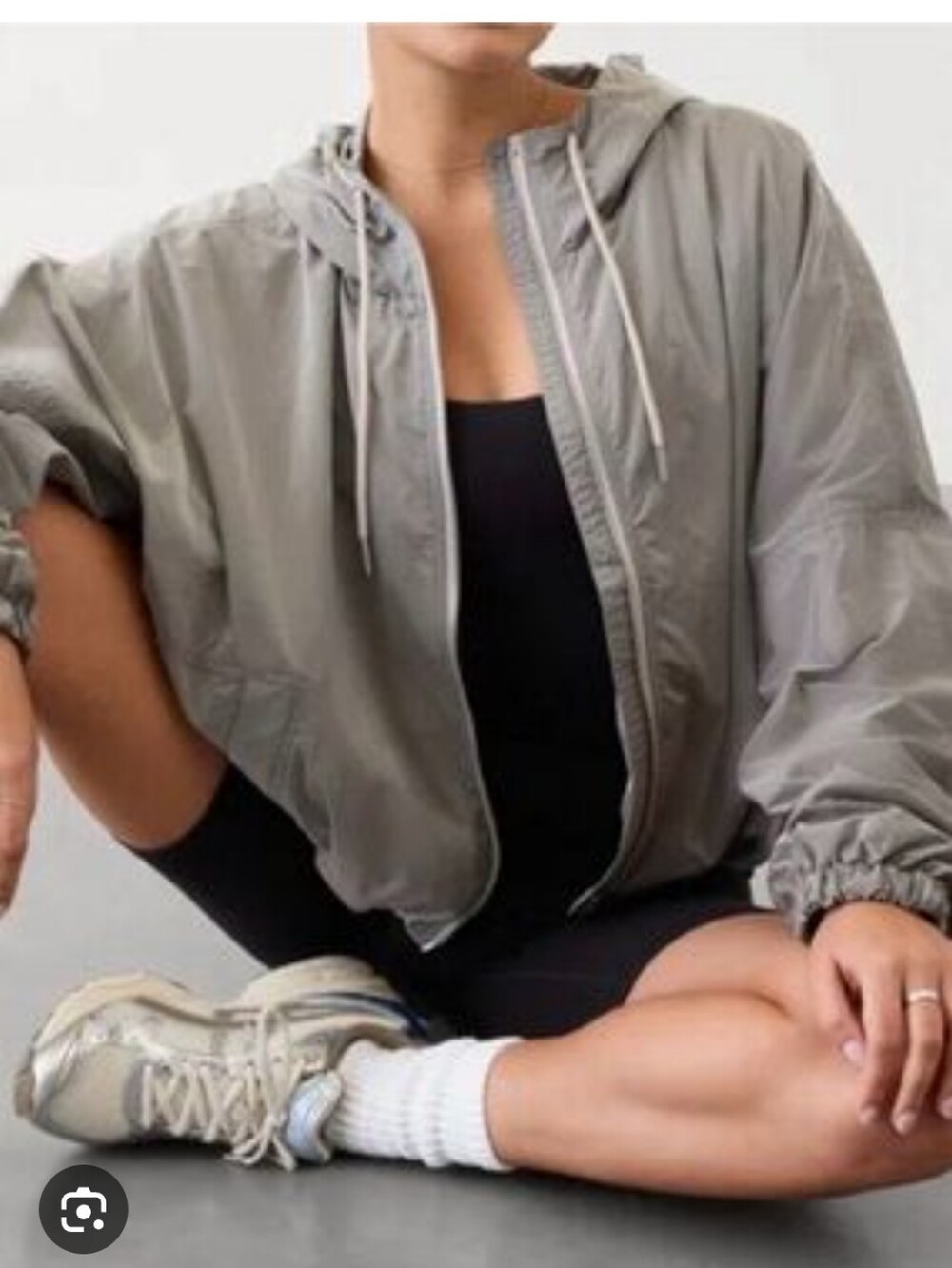 Athleta Day Drift Jacket With Hood Sz Med